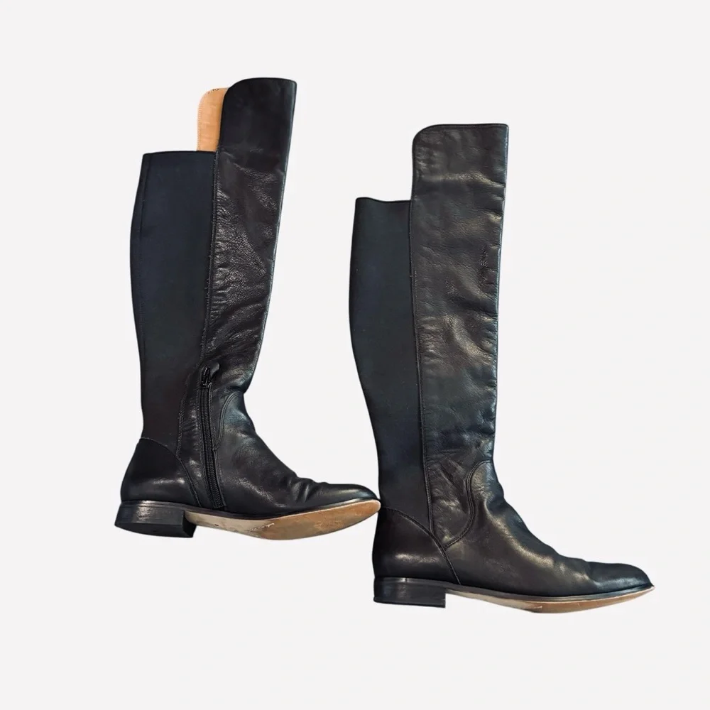 Corso Como Larissa Tall Over The knee Leather Riding Boots